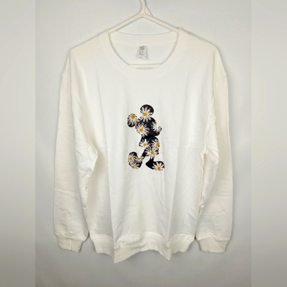 Brand new white sweatshirt 4XL 100% cotton